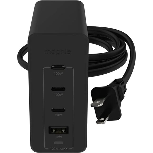 Mophie Speedport 120W 4-port GaN fast charger - Picture 1 of 13